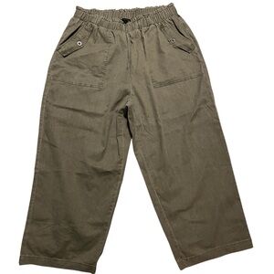 Jane + Delancey women ankle pants size‎ 2x green wide leg